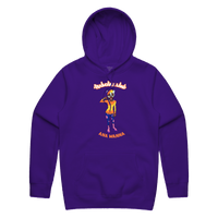 "ANA WANNA" YOUTH HOODIE - PURPLE