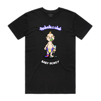 "BABY DEWEY" ADULT TEE - BLACK
