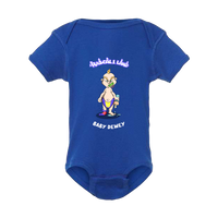 "BABY DEWEY" ONESIE - BLUE