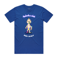 "BABY DEWEY" TODDLER TEE - BLUE
