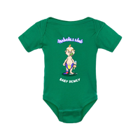 "BABY DEWEY" ONESIE - GREEN