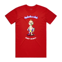 "BABY DEWEY" TODDLER TEE - RED