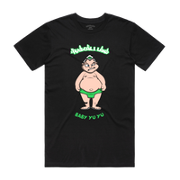 "BABY YU YU" TODDLER TEE - BLACK