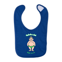 "BABY YU YU" BIB - BLUE