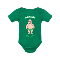 "BABY YU YU" ONESIE - GREEN