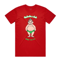 "BABY YU YU" TODDLER TEE - RED