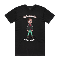 "BIKEY MIKEY" ADULT TEE - BLACK