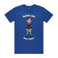 "BIKEY MIKEY" YOUTH TEE - BLUE