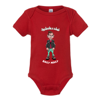 "BIKEY MIKEY" ONESIE - RED