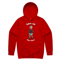 "BIKEY MIKEY" TODDLER HOODIE - RED