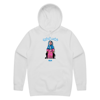 "IRA" ADULT HOODIE - WHITE