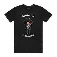"LITTLE MARIACHI" ADULT TEE - BLACK