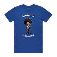 "LITTLE MARIACHI" ADULT TEE - BLUE