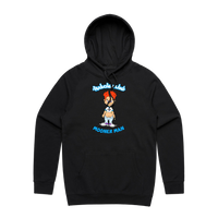 "MOONER MAN" ADULT HOODIE - BLACK