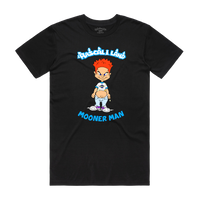 "MOONER MAN" YOUTH TEE - BLACK