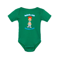 "MOONER MAN" ONESIE - GREEN