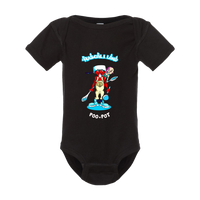 "POO POT" ONESIE - BLACK
