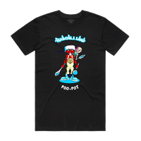 "POO POT" TODDLER TEE - BLACK