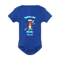 "POO POT" ONESIE - BLUE