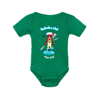 "POO POT" ONESIE - GREEN