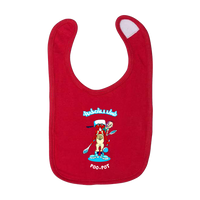"POO POT" BIB - RED
