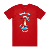 "POO POT" ADULT TEE - RED