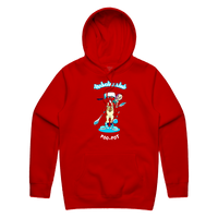 "POO POT" ADULT HOODIE - RED
