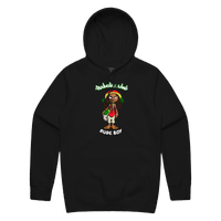"RUDE BOY" TODDLER HOODIE - BLACK
