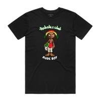 "RUDE BOY" ADULT TEE - BLACK