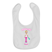 "SASSY" BIB - WHITE