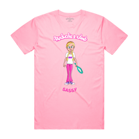 "SASSY" ADULT TEE - PINK