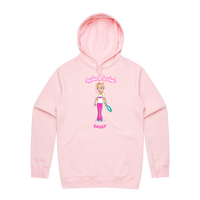 "SASSY" TODDLER HOODIE - PINK