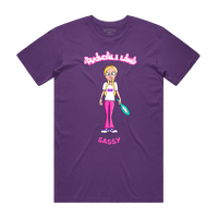 "SASSY" YOUTH TEE - PURPLE