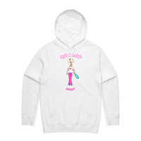 "SASSY" YOUTH HOODIE - WHITE