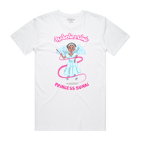 "PRINCESS SUNAI" TODDLER TEE - WHITE