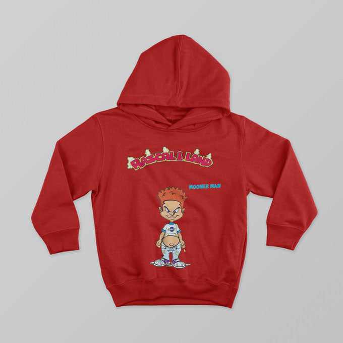 Mooner Man Hoodie - Red